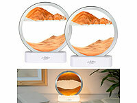 infactory 3D Sandbild, Sandbild mit Licht, Sandbild mit Beleuchtung