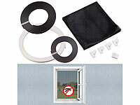 infactory Moskitonetz-Vorhänge, Fliegengitter Fenster magnetisch
