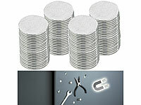 infactory Magnet flach, Super-Magnet, Neodym Magnet extra stark