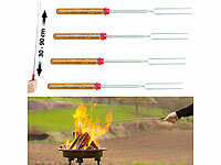 infactory BBQ-Teleskopbesteck, BBQ-Gabel, BBQ-Teleskopstange