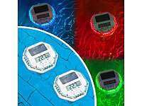infactory Schwimmbad-Thermometer, Pool-Thermometer Solar