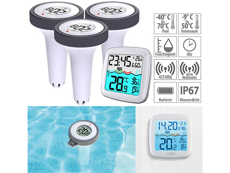 ; Funk-Wetterstationen mit Außensensor, WLAN und App Funk-Wetterstationen mit Außensensor, WLAN und App Funk-Wetterstationen mit Außensensor, WLAN und App Funk-Wetterstationen mit Außensensor, WLAN und App 