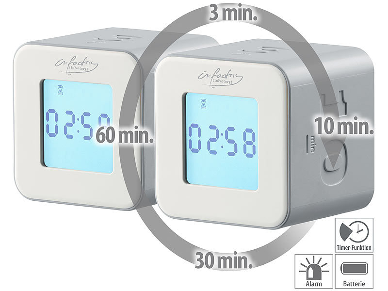 ; Timer mit Licht- und Vibrations-Alarm, Funk-Wecker mit zwei Weckzeiten, Thermometer, Hygrometer Timer mit Licht- und Vibrations-Alarm, Funk-Wecker mit zwei Weckzeiten, Thermometer, Hygrometer Timer mit Licht- und Vibrations-Alarm, Funk-Wecker mit zwei Weckzeiten, Thermometer, Hygrometer Timer mit Licht- und Vibrations-Alarm, Funk-Wecker mit zwei Weckzeiten, Thermometer, Hygrometer 