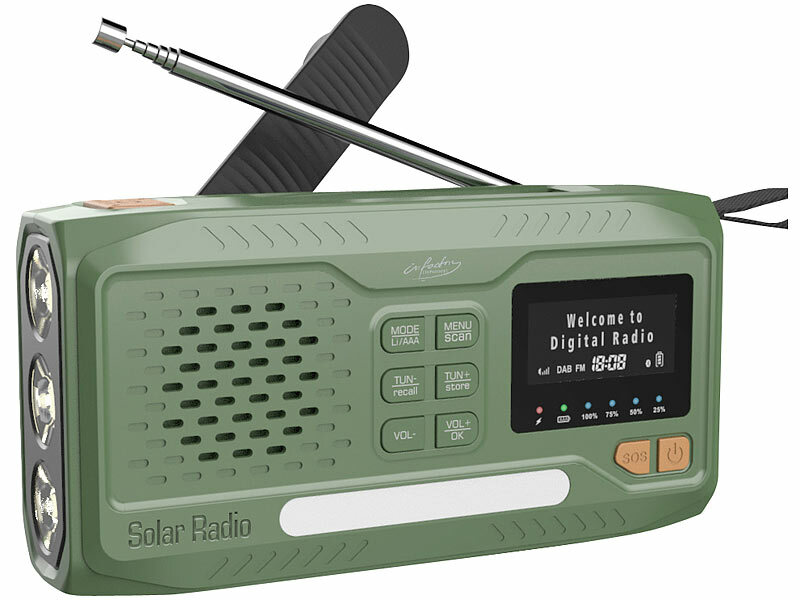 ; Solar- & Kurbel-Radios Solar- & Kurbel-Radios Solar- & Kurbel-Radios Solar- & Kurbel-Radios 