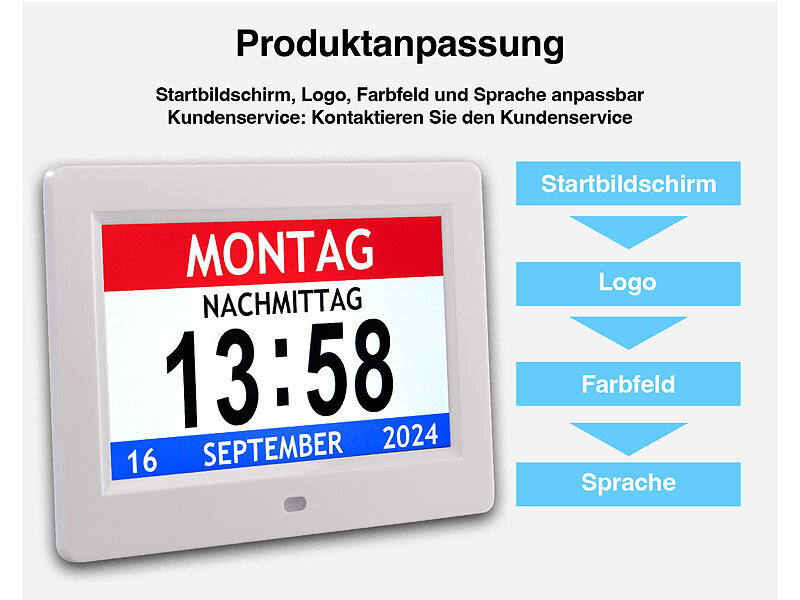 ; Funk-Wanduhren mit Doppel-Wecker, Temperatur-Anzeige und Außensensor Funk-Wanduhren mit Doppel-Wecker, Temperatur-Anzeige und Außensensor Funk-Wanduhren mit Doppel-Wecker, Temperatur-Anzeige und Außensensor 