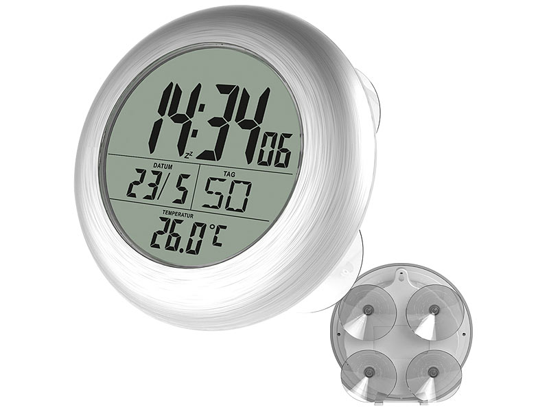 ; Digitale Badezimmer-Wanduhren mit Thermometer & Hygrometer Digitale Badezimmer-Wanduhren mit Thermometer & Hygrometer Digitale Badezimmer-Wanduhren mit Thermometer & Hygrometer Digitale Badezimmer-Wanduhren mit Thermometer & Hygrometer 