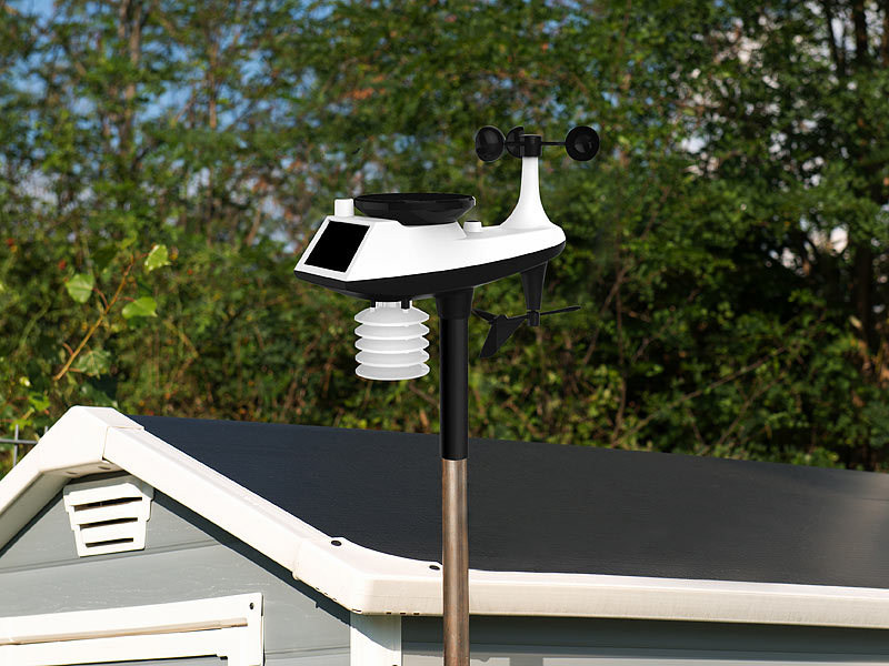 ; Funk-Wetterstationen mit Außensensor, WLAN und App Funk-Wetterstationen mit Außensensor, WLAN und App Funk-Wetterstationen mit Außensensor, WLAN und App Funk-Wetterstationen mit Außensensor, WLAN und App 