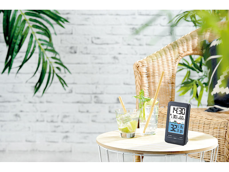 ; Funk-Wetterstationen mit Außensensor, WLAN und App Funk-Wetterstationen mit Außensensor, WLAN und App Funk-Wetterstationen mit Außensensor, WLAN und App Funk-Wetterstationen mit Außensensor, WLAN und App 
