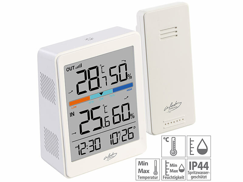 ; Funk-Wetterstationen mit Außensensor, WLAN und App, Wetterstationen mit Farb-Display, Funkuhr und Außensensor Funk-Wetterstationen mit Außensensor, WLAN und App, Wetterstationen mit Farb-Display, Funkuhr und Außensensor Funk-Wetterstationen mit Außensensor, WLAN und App, Wetterstationen mit Farb-Display, Funkuhr und Außensensor Funk-Wetterstationen mit Außensensor, WLAN und App, Wetterstationen mit Farb-Display, Funkuhr und Außensensor 