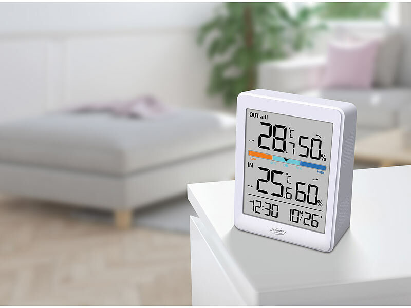 ; Funk-Wetterstationen mit Außensensor, WLAN und App, Wetterstationen mit Farb-Display, Funkuhr und Außensensor Funk-Wetterstationen mit Außensensor, WLAN und App, Wetterstationen mit Farb-Display, Funkuhr und Außensensor Funk-Wetterstationen mit Außensensor, WLAN und App, Wetterstationen mit Farb-Display, Funkuhr und Außensensor Funk-Wetterstationen mit Außensensor, WLAN und App, Wetterstationen mit Farb-Display, Funkuhr und Außensensor 