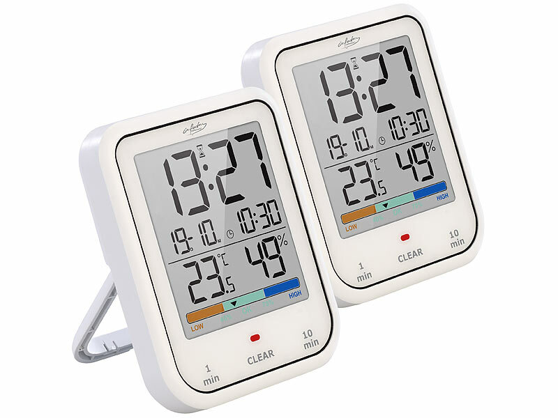 ; Funk-Wetterstationen mit Außensensor, WLAN und App, Wetterstationen mit Farb-Display, Funkuhr und Außensensor Funk-Wetterstationen mit Außensensor, WLAN und App, Wetterstationen mit Farb-Display, Funkuhr und Außensensor Funk-Wetterstationen mit Außensensor, WLAN und App, Wetterstationen mit Farb-Display, Funkuhr und Außensensor Funk-Wetterstationen mit Außensensor, WLAN und App, Wetterstationen mit Farb-Display, Funkuhr und Außensensor 