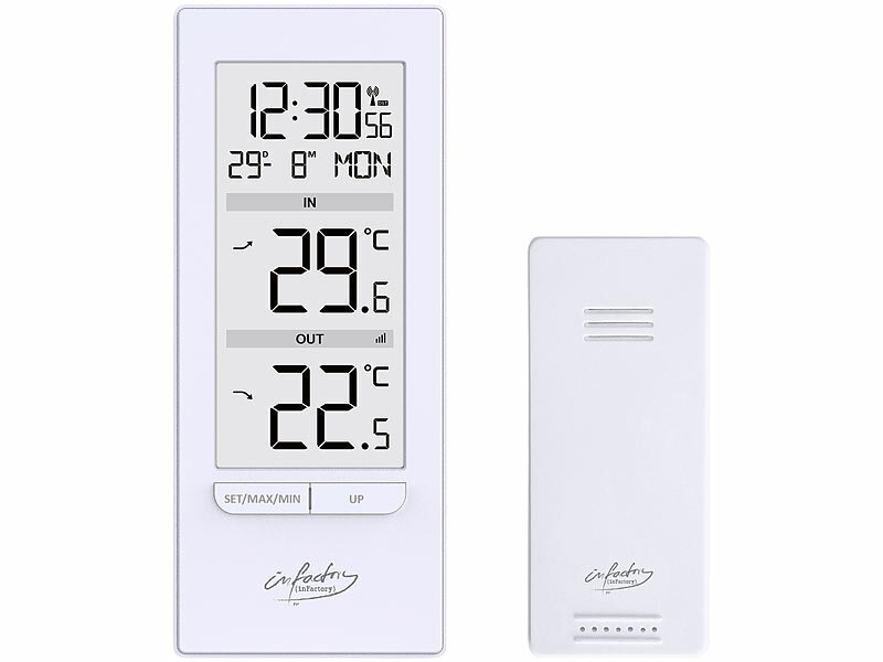; Funk-Wetterstationen mit Außensensor, WLAN und App, Wetterstationen mit Farb-Display, Funkuhr und Außensensor Funk-Wetterstationen mit Außensensor, WLAN und App, Wetterstationen mit Farb-Display, Funkuhr und Außensensor Funk-Wetterstationen mit Außensensor, WLAN und App, Wetterstationen mit Farb-Display, Funkuhr und Außensensor 