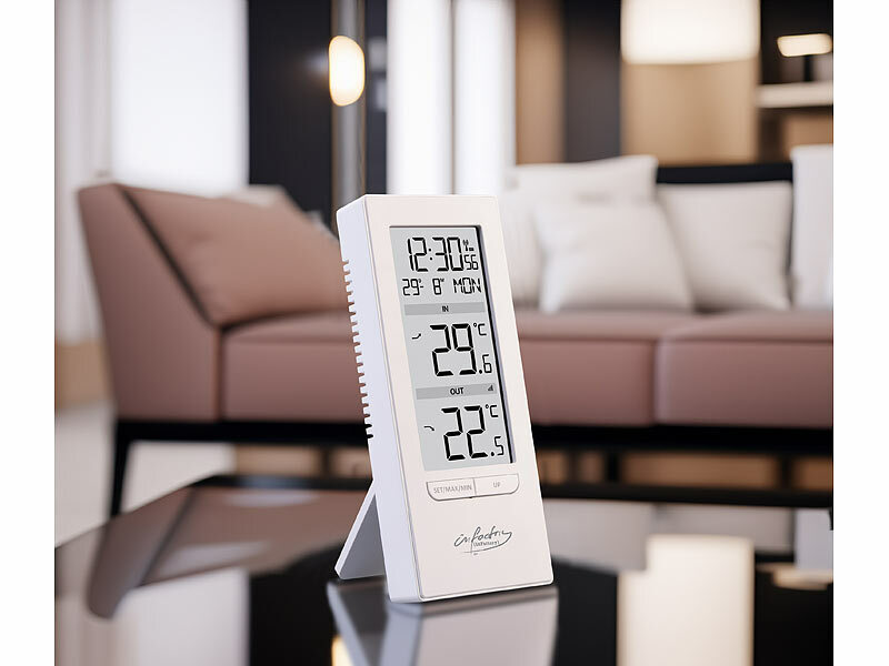; Funk-Wetterstationen mit Außensensor, WLAN und App, Wetterstationen mit Farb-Display, Funkuhr und Außensensor Funk-Wetterstationen mit Außensensor, WLAN und App, Wetterstationen mit Farb-Display, Funkuhr und Außensensor Funk-Wetterstationen mit Außensensor, WLAN und App, Wetterstationen mit Farb-Display, Funkuhr und Außensensor 